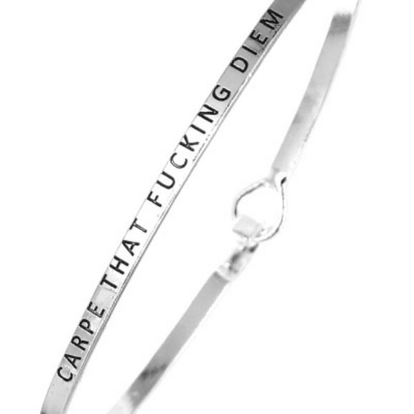 Jewelry - Carpe That Fxxking Diem Bracelet